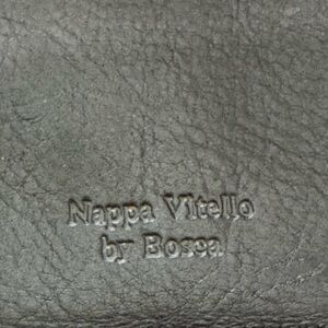 Bosca Black Wallet Nappa Leather Elegance